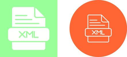 XML Vector Icon