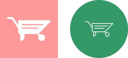 Garden Cart Vector Icon