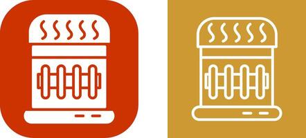 Gas Heater Vector Icon