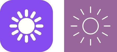 Sun Vector Icon