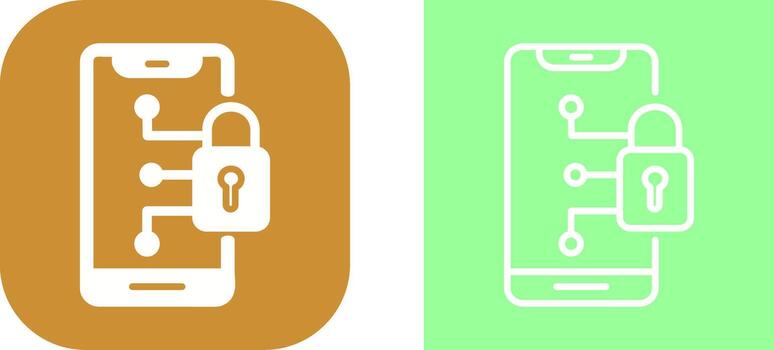 Secure Device Vector Icon
