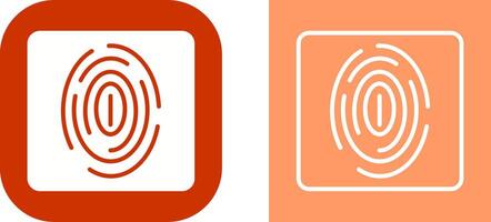 Fingerprint Vector Icon