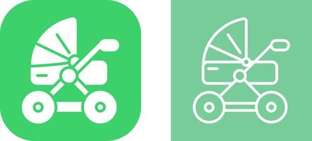 Stroller Vector Icon