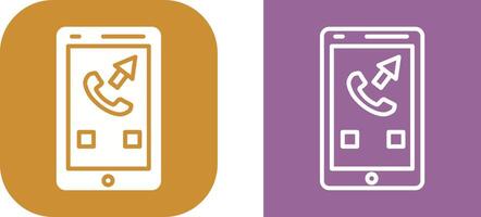 Outgoing Call Vector Icon