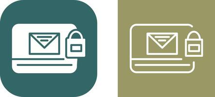 Locked Mail Vector Icon