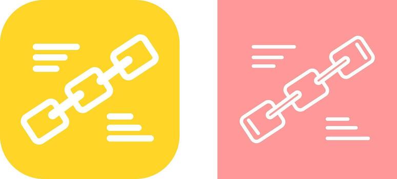 icono de vector de hipervínculo