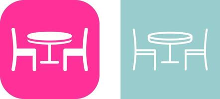 Dining Table Vector Icon