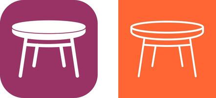 Small Table Vector Icon