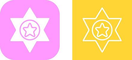 Sheriff Vector Icon