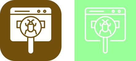 Web Bug Vector Icon