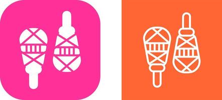 Snowshoes Vector Icon