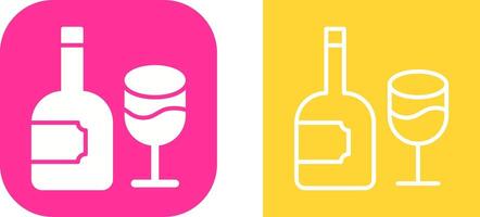 icono de vector de vino