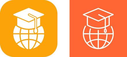 Global Education Vector Icon