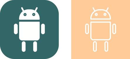 icono de vector de Android