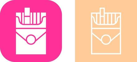 Cigarette Pack Vector Icon