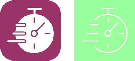 icono de vector de tiempo flexible