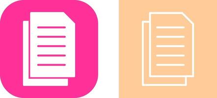 Document Vector Icon