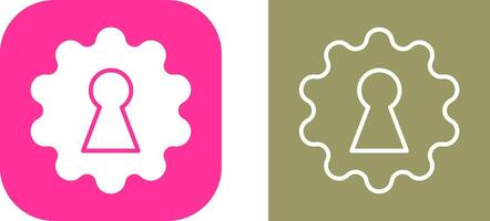 Key Hole Vector Icon