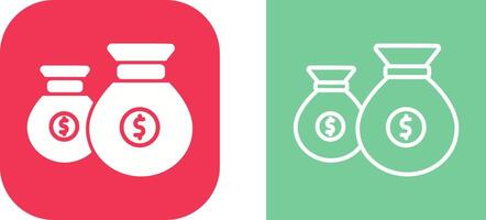 Money Bag Vector Icon