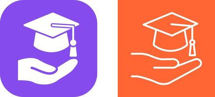 Graduation Hat Vector Icon