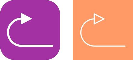 Arrow Pointing Right Vector Icon