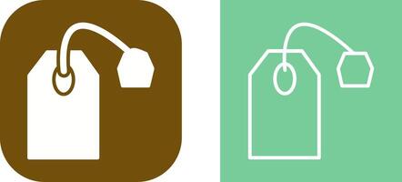 Tea Bag Vector Icon