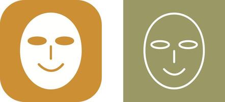 Ancient Face Mask Vector Icon