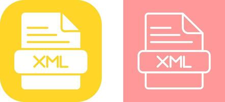 XML Vector Icon
