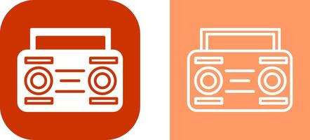 Cassette Player Vector Icon