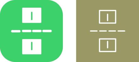 Linked Road Vector Icon