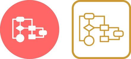 Flowchart Vector Icon