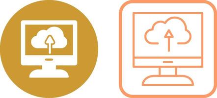 Cloud Backup Vector Icon