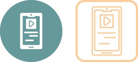 Mobile Applications Vector Icon