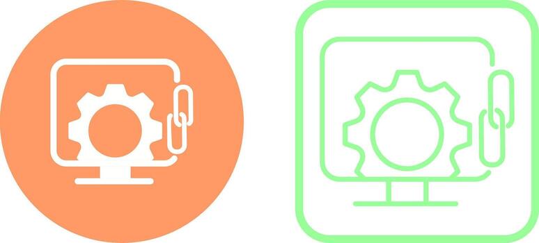 Link Optimization Vector Icon