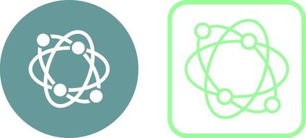 Atomic Structure Vector Icon