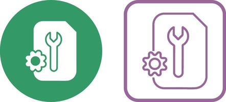 Configuration Vector Icon