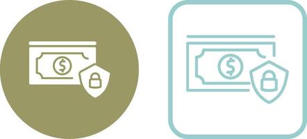 Secure Money Vector Icon