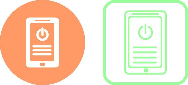 Shutdown Button Vector Icon