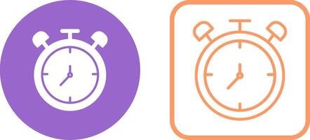 Large Clock Vector Icon