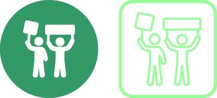 Protester Vector Icon