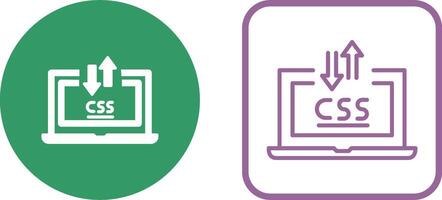 CSS Laptop Vector Icon