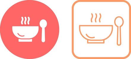 Soup,food,bowl,meal,hot,spoon, Vector Icon