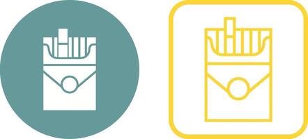 Cigarette Pack Vector Icon