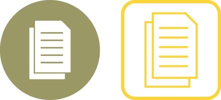 Document Vector Icon