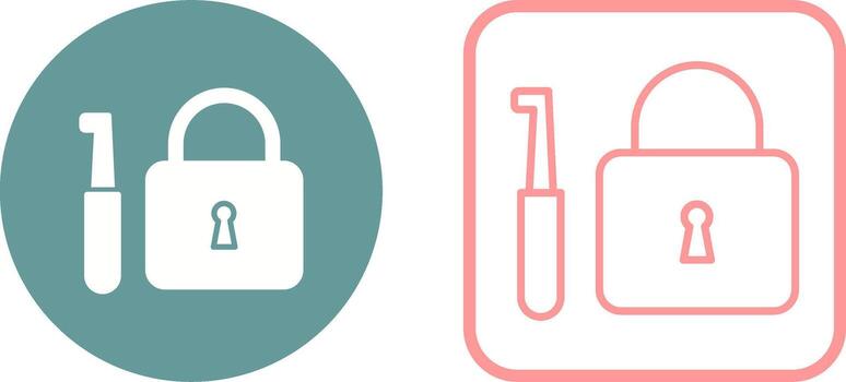 Lockpick Vector Icon