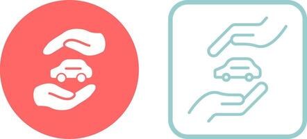 Car Insurance Vector Icon