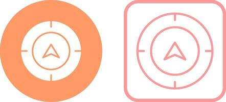 Directional Compass Vector Icon