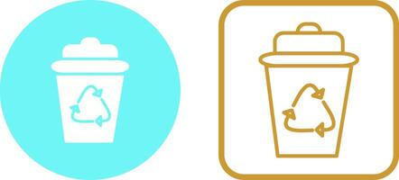 Recycle Bin Vector Icon