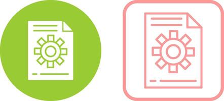 Content Management Vector Icon