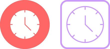 Clock Vector Icon